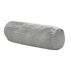 MSA MUEBLES SANTA ANA - Cojín cRelleno Cilíndrico Gris