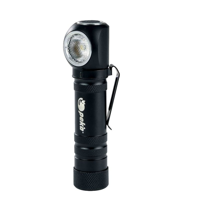 PEKA - Linterna frontal LED multifuncional recargable