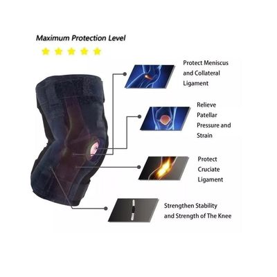 Imagen 2 del producto Rodillera Estabilizadora Ajustable Deportiva Soporte Lateral