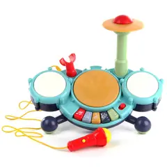OEM - BATERIA MUSICAL INTERACTIVA JAZZ DRUM BEBE