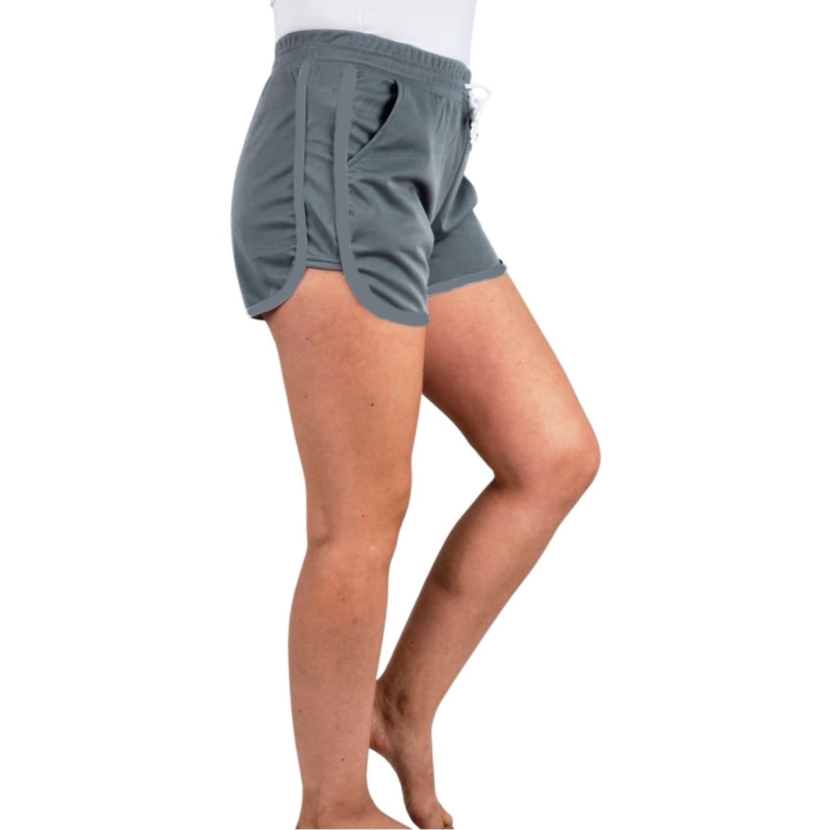 LIKE SHOP - Short Algodon Deportivo Mujer Verano Bolsillos 295