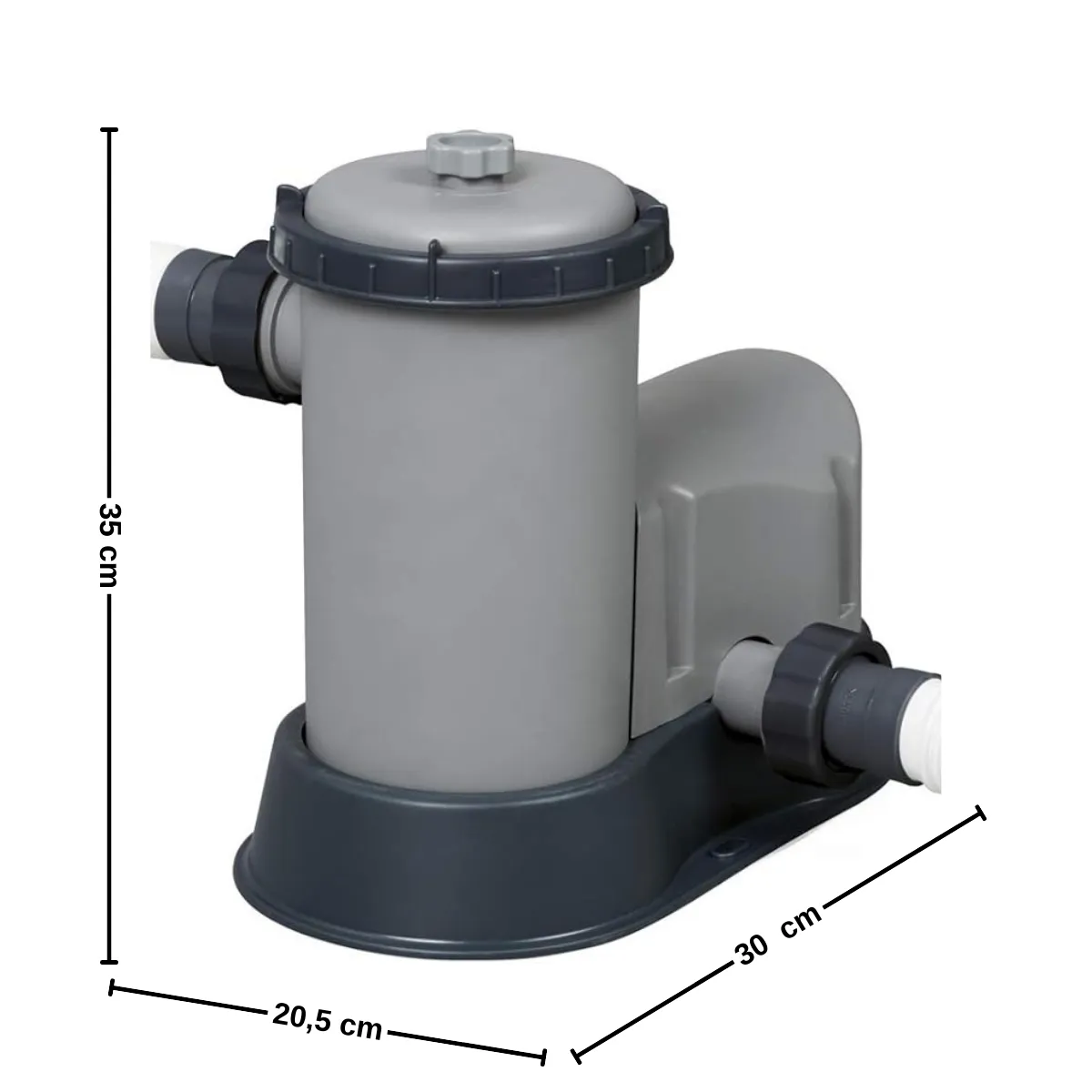 BESTWAY - Bomba para piscina con filtro 5678lt/hora 220v Bestway