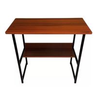 Escritorio Mueble Oficina Estudio Madera Caoba 80 X 40 CM - Borgoña Caoba