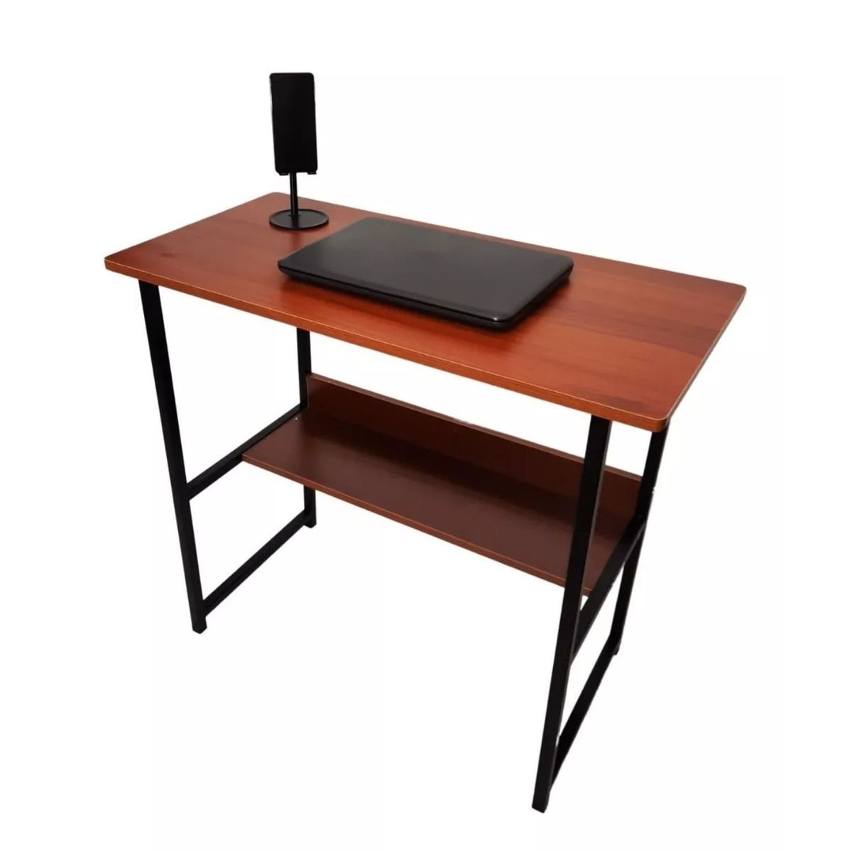 IMPORTCLICK - Escritorio Mueble Oficina Estudio Madera Caoba 80 X 40 CM - Borgoña Caoba