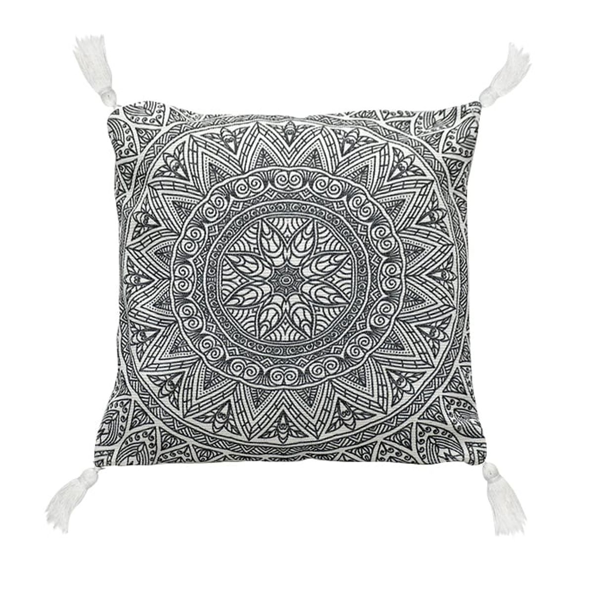 GENERICO - Cojín cRelleno Cuadrado Mandala