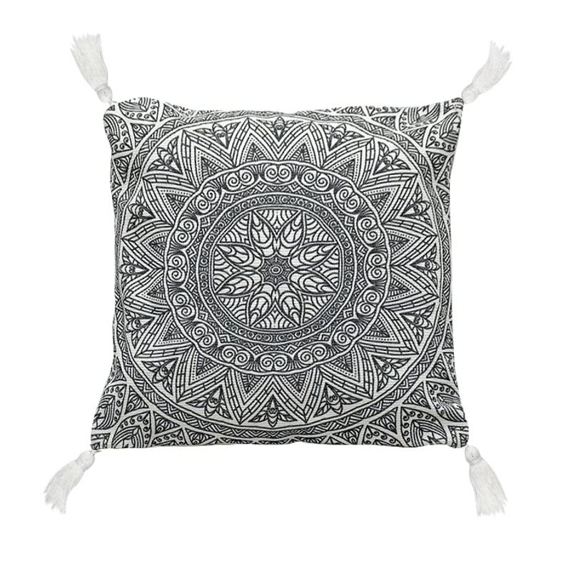 GENERICO - Cojín cRelleno Cuadrado Mandala