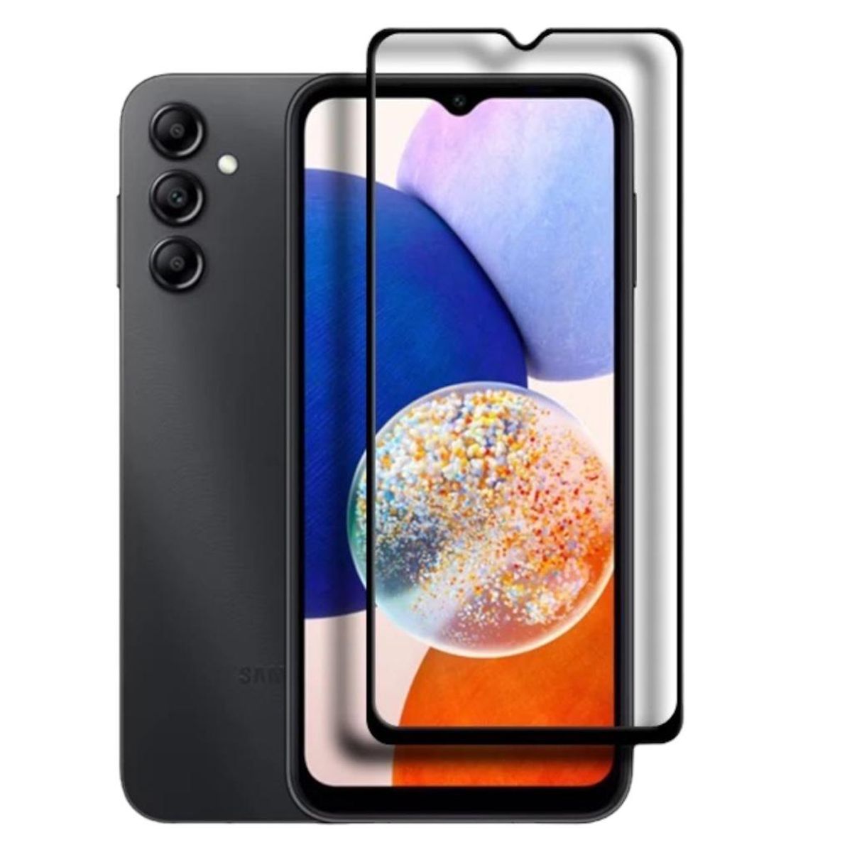 GENERICO - Mica Lámina Vidrio Templado Completa Para Samsung A14 5g