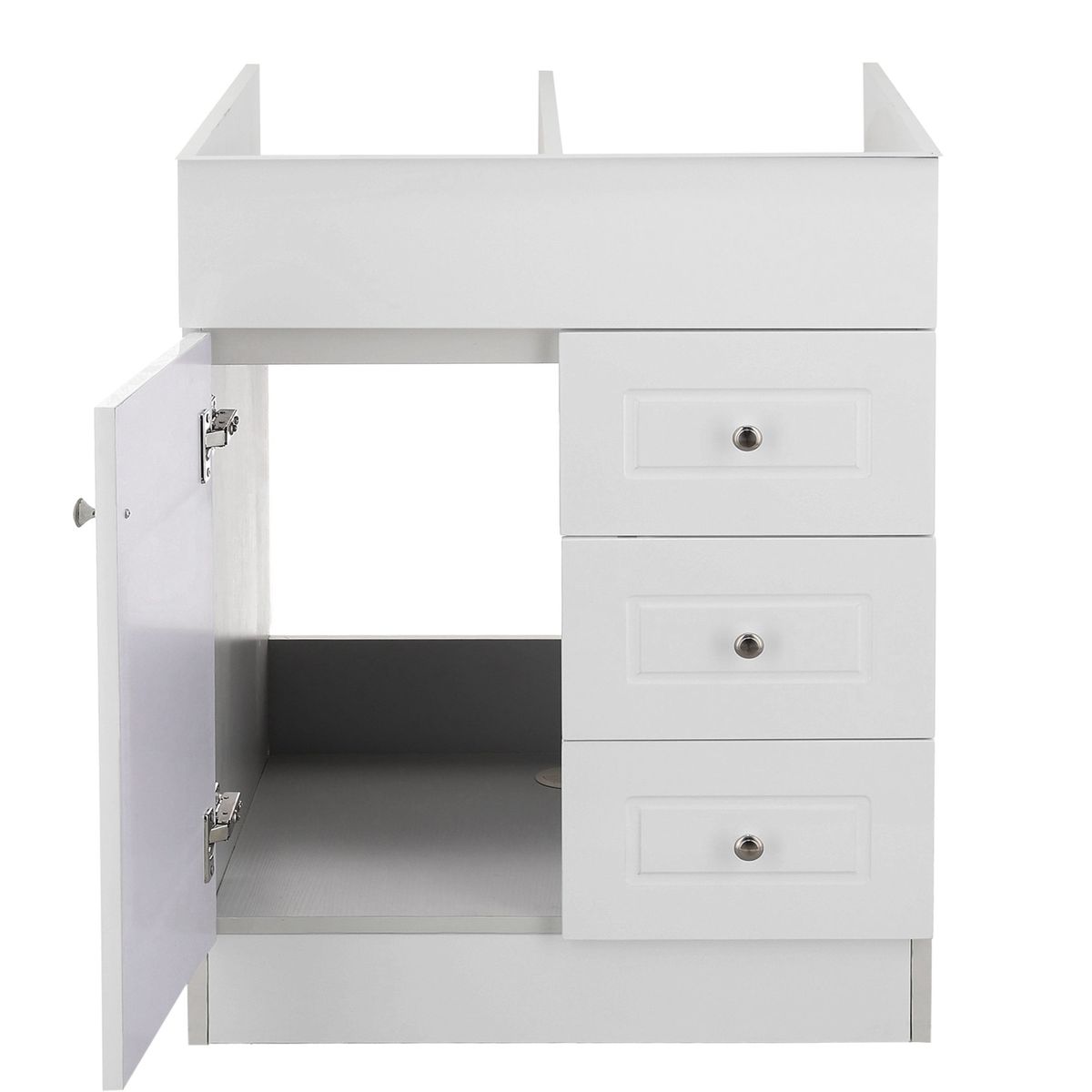 DOMSA - Mueble Vanitorio Domsa B70PHN BLANCO SIN CUBIERTA 68x80x45cm