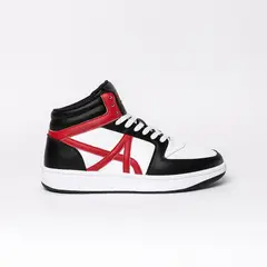 ALPHABET - Zapatillas Rojo Hombre Retro Fit High 698