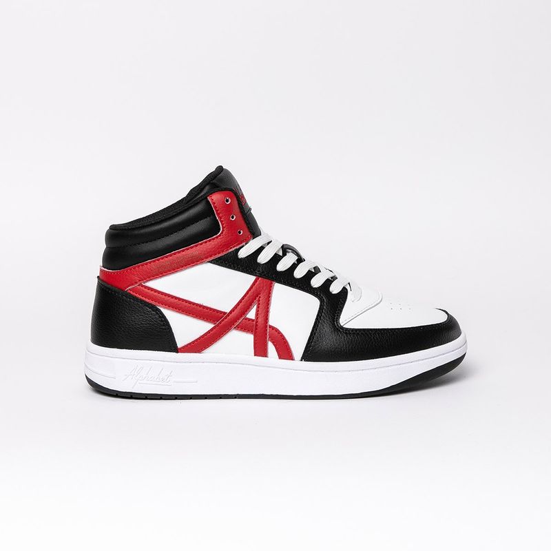 ALPHABET - Zapatillas ALPHABET Rojo Hombre Retro Fit High 698