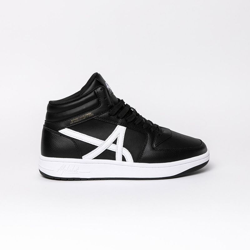 ALPHABET - Zapatillas ALPHABET Negro Hombre Retro Fit High 698