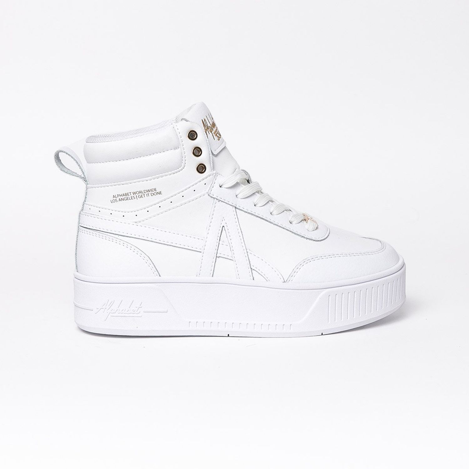 ALPHABET Zapatillas ALPHABET Blanca Mujer Cloud Walk High 334