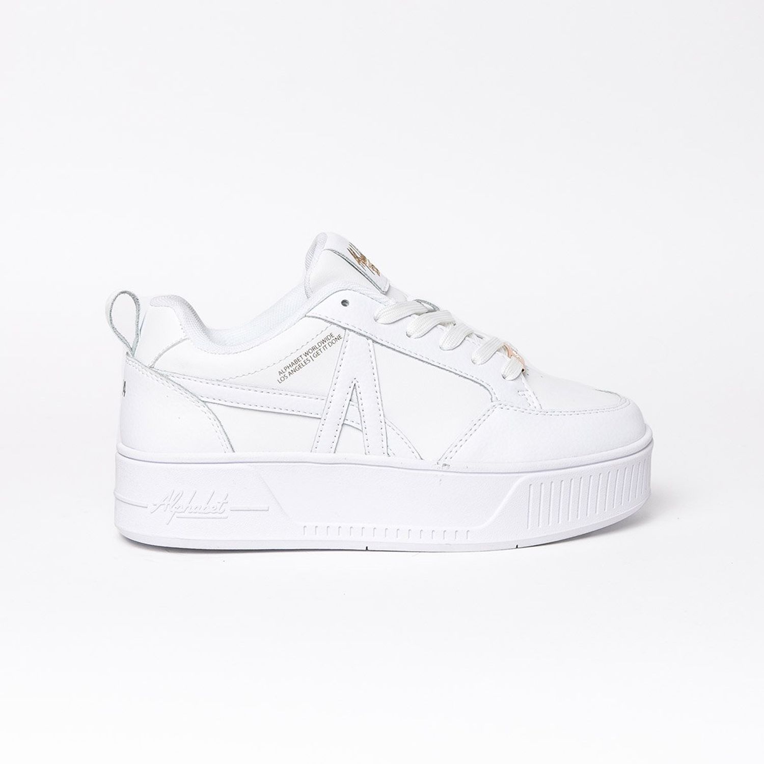 ALPHABET Zapatillas ALPHABET Blanca Mujer Cloud Walk Low 334 - Main Image