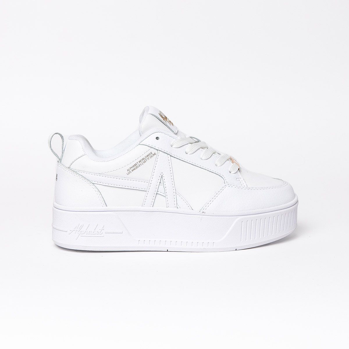 ALPHABET - Zapatillas ALPHABET Blanca Mujer Cloud Walk Low 334