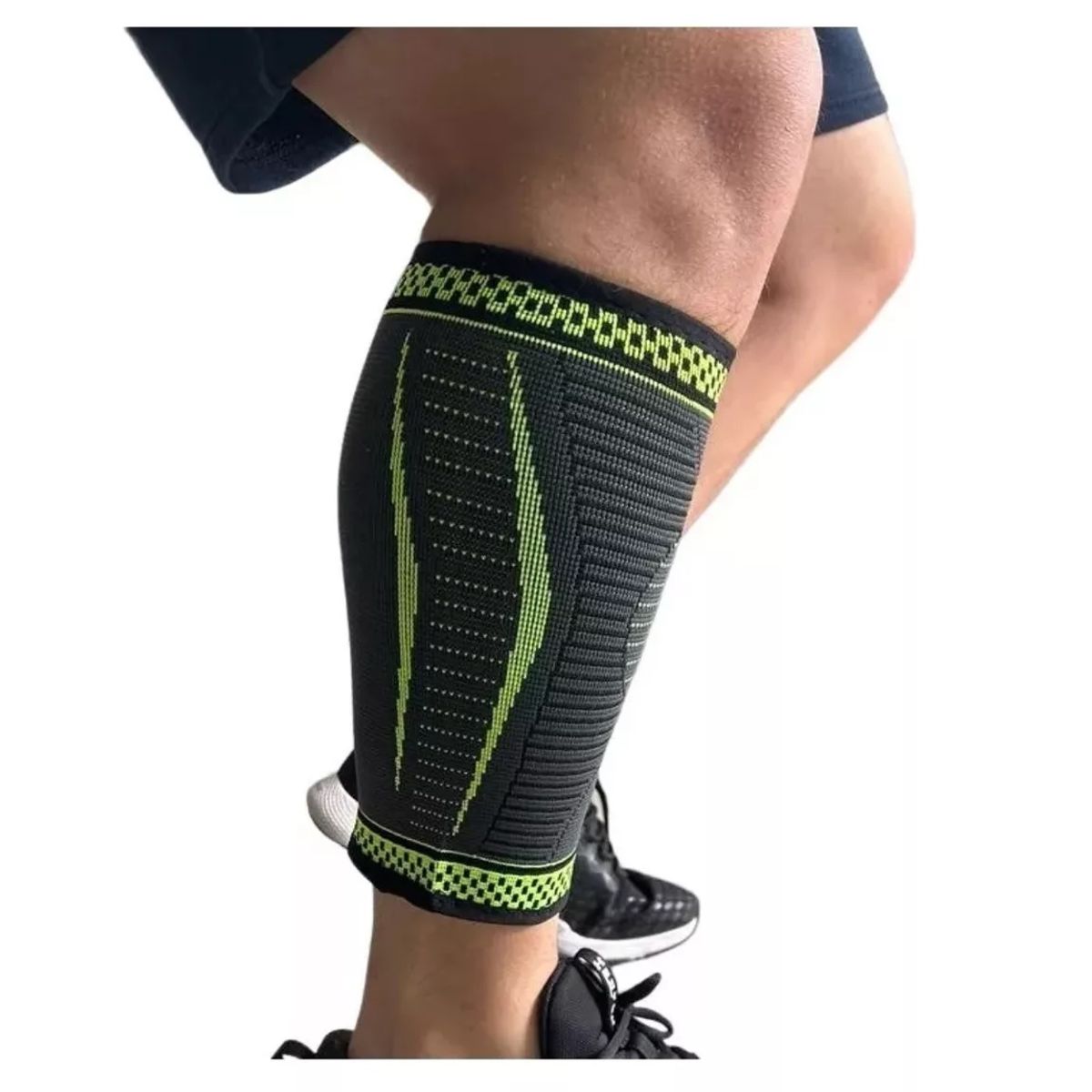 GENERICO - Pantorrillera De Compresión Gemelo Pantorrilla Elástica 26cm