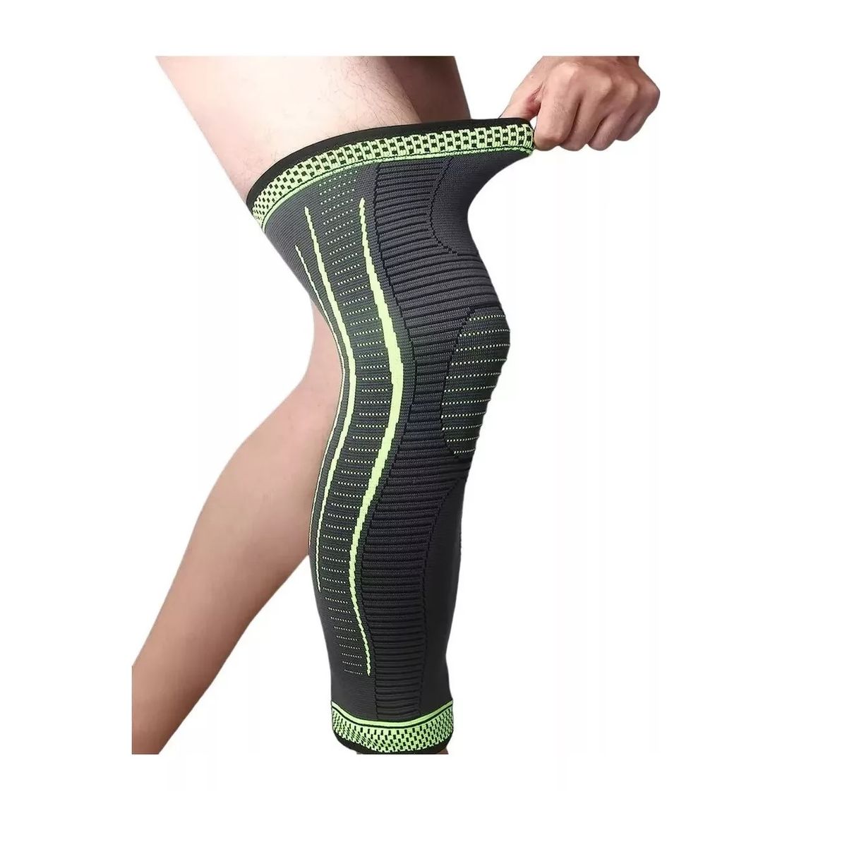 GENERICO - Rodillera De Compresión Larga Elástica Muslera Deportiva