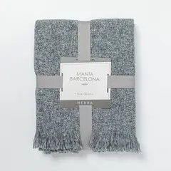 HEBRA - Manta Barcelona 125X150 Gris