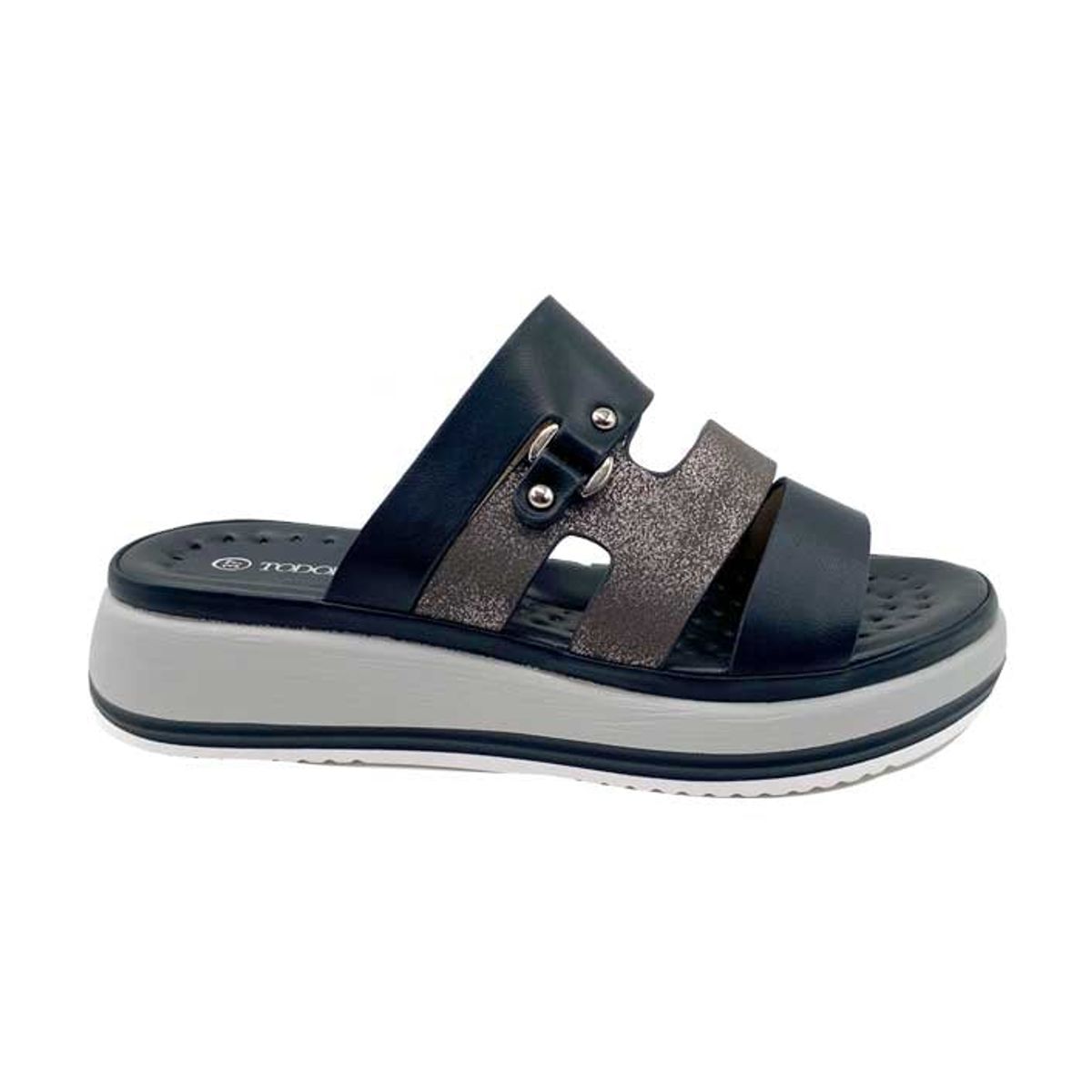 TODOPIEL - Sandalia Mujer Negro ZB028 Todopiel