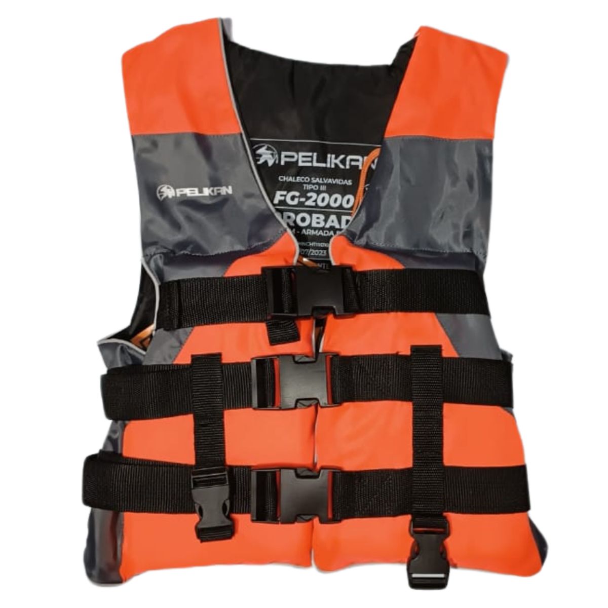 GENERICO - Chaleco Salvavidas Pelikan Certificado Talla M