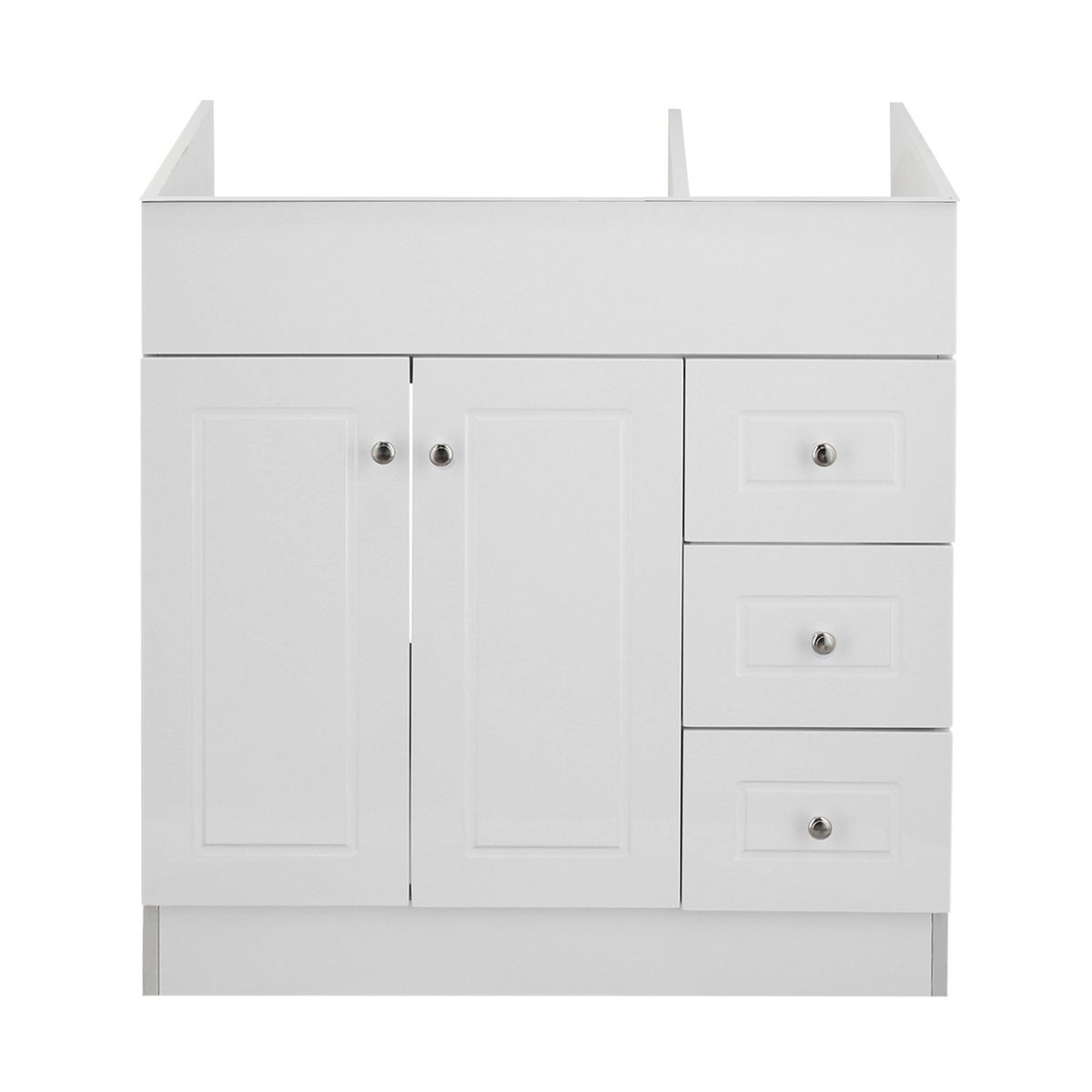 DOMSA - Mueble Vanitorio Domsa B80PHD BLANCO SIN CUBIERTA 78x80x45cm
