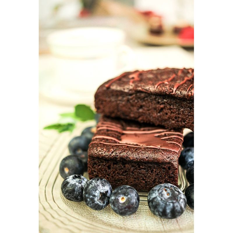 GENERICO - Caja 3 Brownies Keto, 270g, Sin Gluten, Sin Azúcar, Comeketo