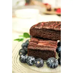 GENERICO - Caja 3 Brownies Keto, 270g, Sin Gluten, Sin Azúcar, Comeketo