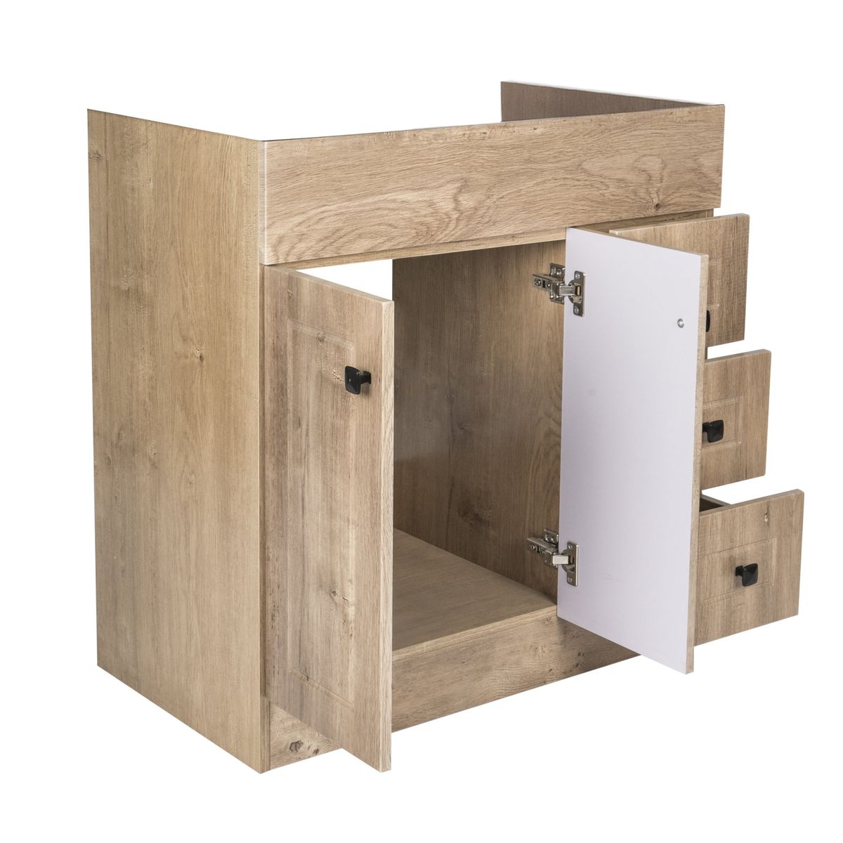 DOMSA - Mueble Vanitorio Domsa B80PH WOOD SIN CUBIERTA 78x80x45cm