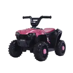 AUCKLAND OUTDOOR - Cuatrimoto Auto Electrico Infantil Luz Sonido Bateria Fucsia