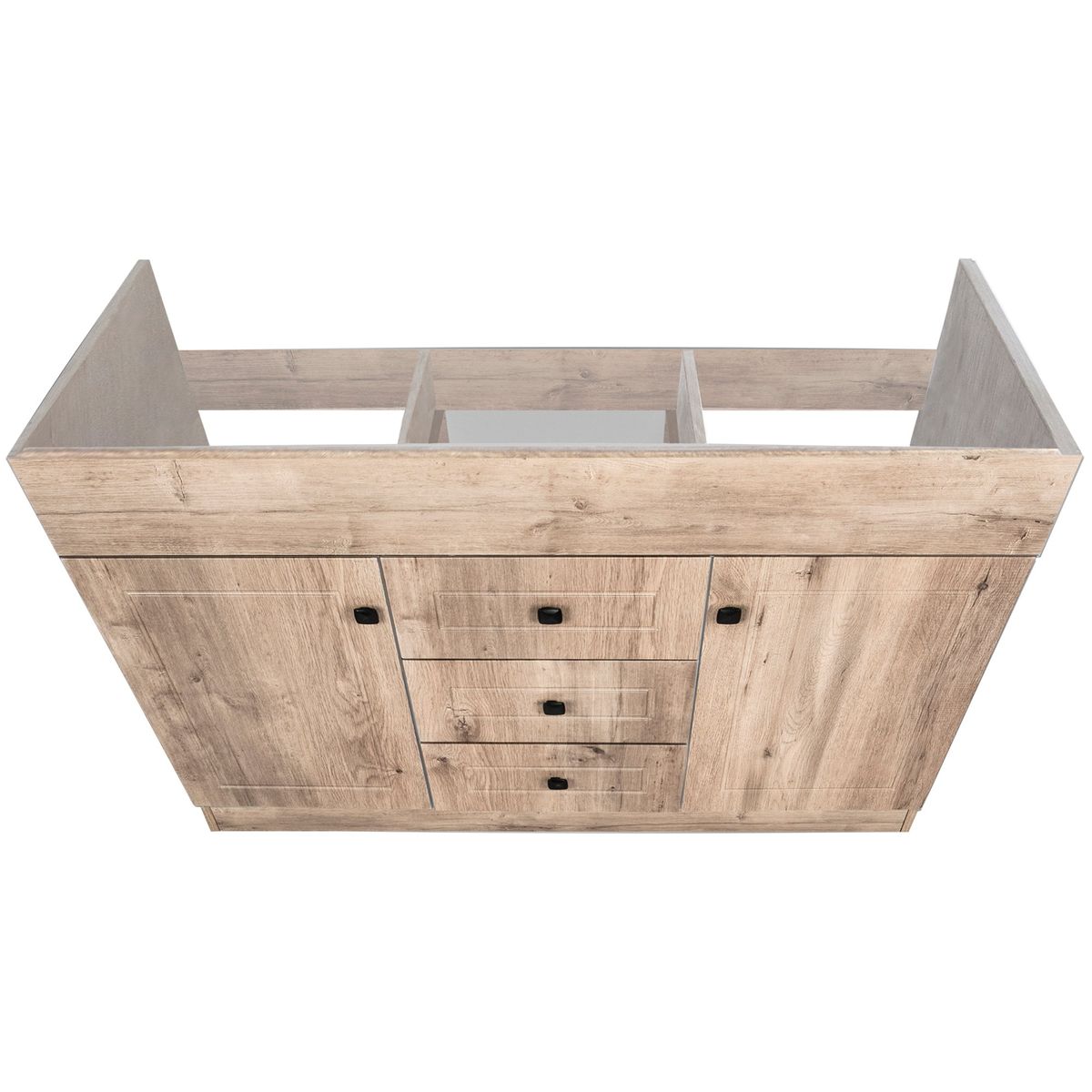 DOMSA - Mueble Vanitorio Domsa BD120PH WOOD SIN CUBIERTA 118x80x45cm