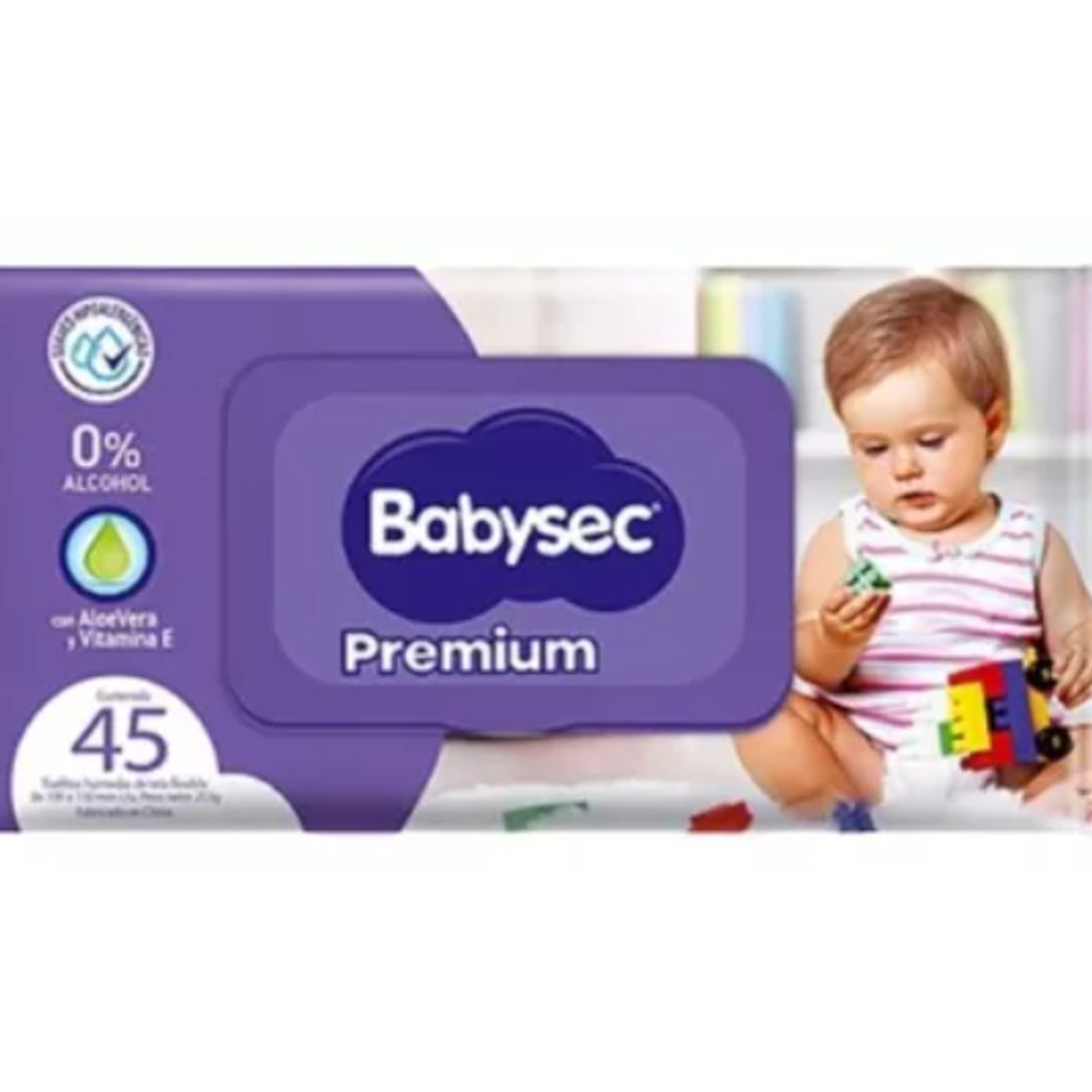 BABYSEC - Toallitas Húmedas Babysec Premium 10 Paq 45 und