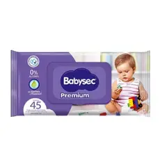 BABYSEC - Toallitas Húmedas Premium 10 Paq 45 und