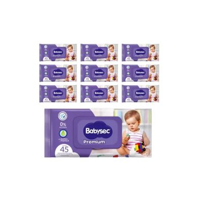 Imagen 2 del producto Toallitas Húmedas Premium 10 Paq 45 und