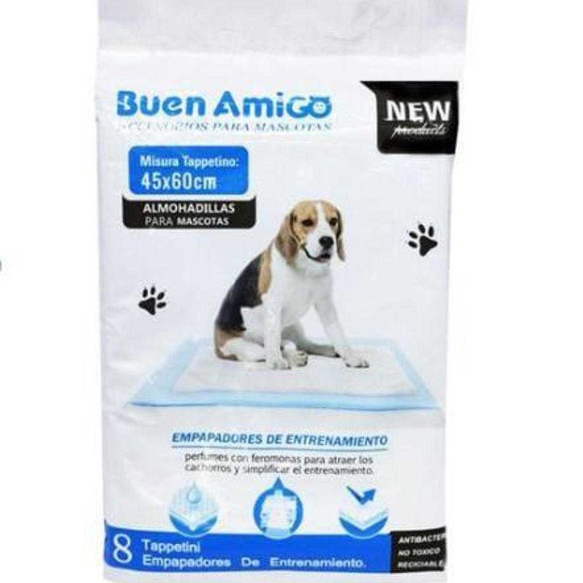 GENERICO - Sabanillas Entrenamiento para Perros 8 Unidades 45x60