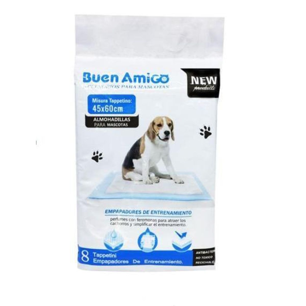 GENERICO - Sabanillas Entrenamiento para Perros 8 Unidades 45x60