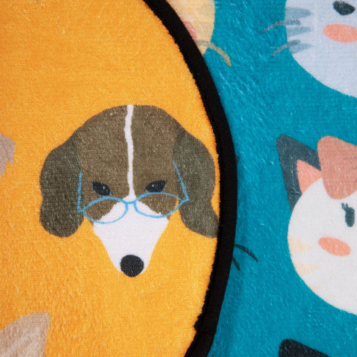 DIB - Limpiapiés Pets Design 35X60 Naranjo/Turquesa