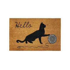 DIB - Limpiapiés Rubber Design 45X75 Café 621800