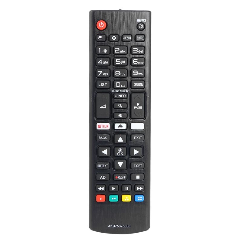 TECNOLAB - Control Remoto para Smart TV LG (Ultima Generación) TL473 - Negro