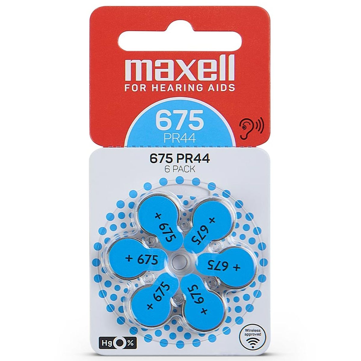 60 Pilas Para Audífonos Maxell Tamaño 675 Auditivas, marca MAXELL - Foto 2