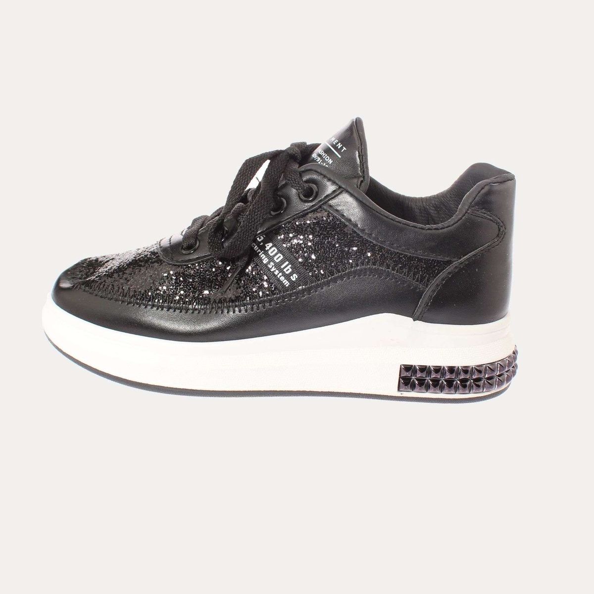 VIA FRANCA - Zapatilla Mujer Vía Franca Color Negro