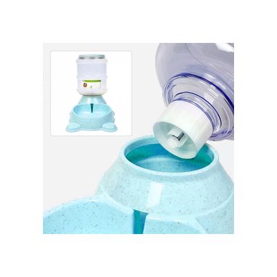 Imagen 2 del producto Dispensador Agua Bebedero Automático Mascota 3.8 LT Azul