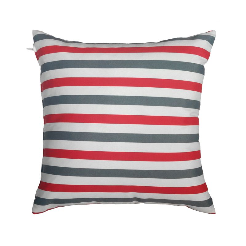 DIB - Cojin Deco Lineas 43X43 Rojo