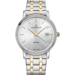 CLAUDE BERNARD - Reloj Classic Bicolor 42mm Hombre
