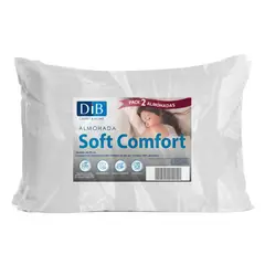 DIB - Pack 2 Almohadas Soft Comfort.