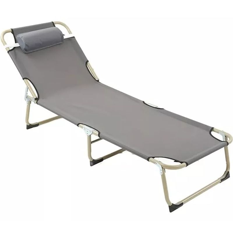 GENERICO - Silla Cama Plegable Y Portable Para Playa Camping Piscinas