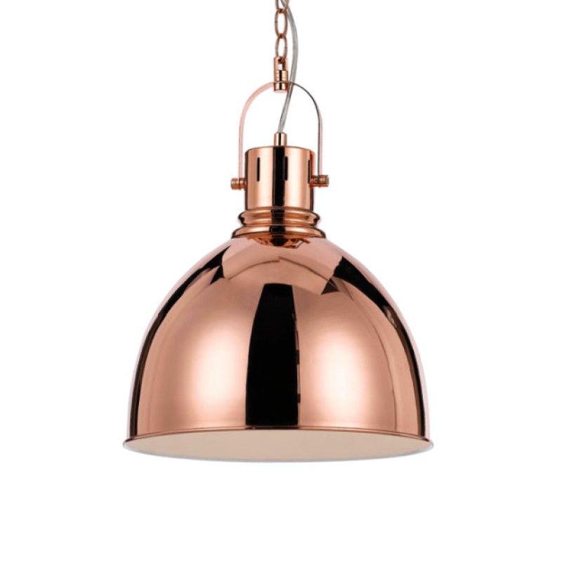 TEMPORA - Lámpara colgante campana copper