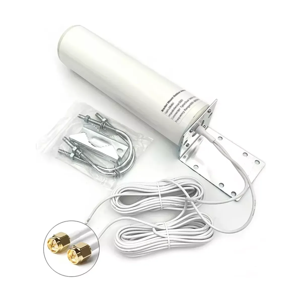 ATURE - Antena Exterior Interior2g 3g 4g 5g Lte Doble Sma