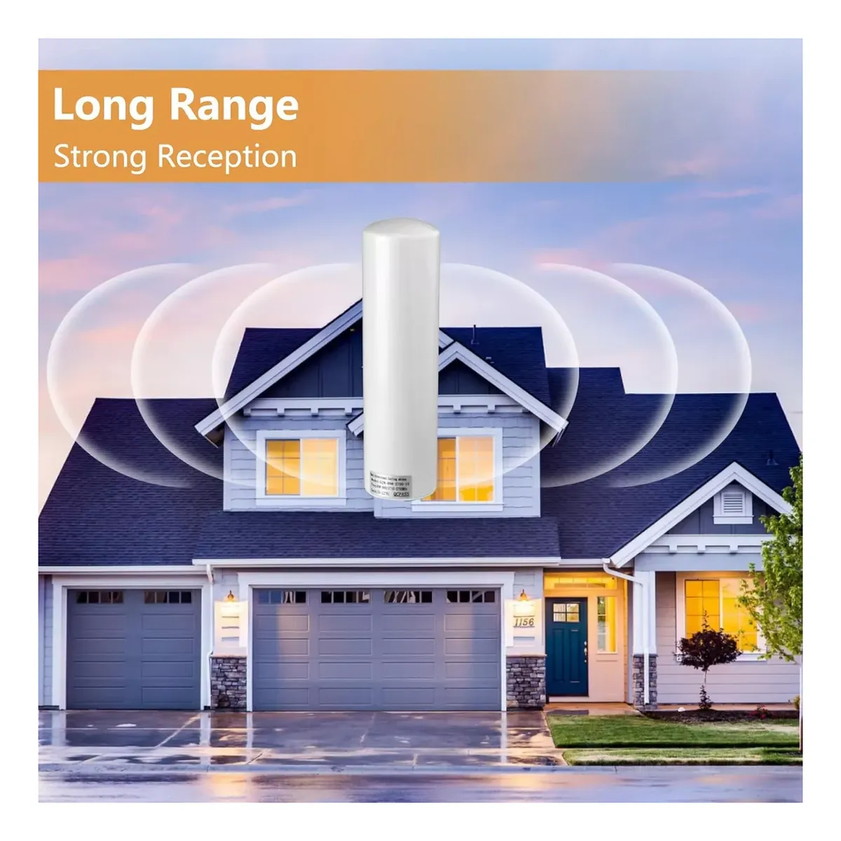 ATURE - Antena Exterior Interior2g 3g 4g 5g Lte Doble Sma