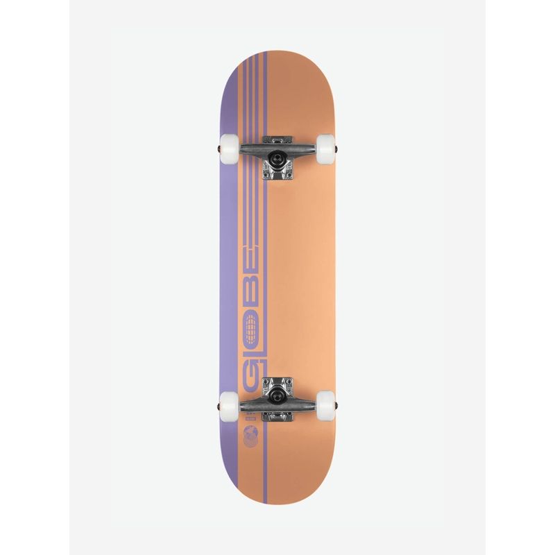 VOLCOM - Skate Complete Hard Orange Lavander Globe Multicolor - Multicolor