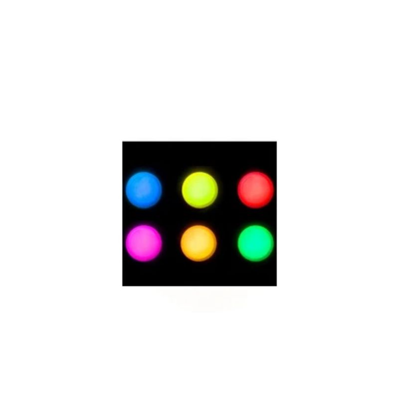 GENERICO - Circulo Fluor Color Aleatorio 73mm