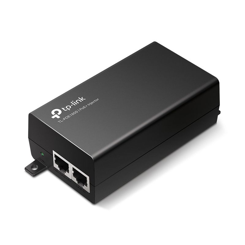 TP LINK - Inyector TP-Link TL-POE160S PoE + Negro - Negro